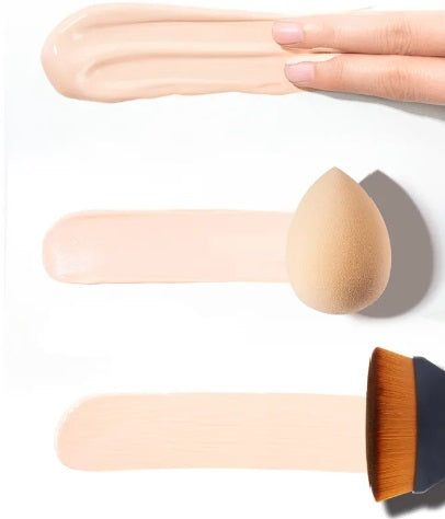 Professional Makeup Brush - Oval Foundation & Blending Brush